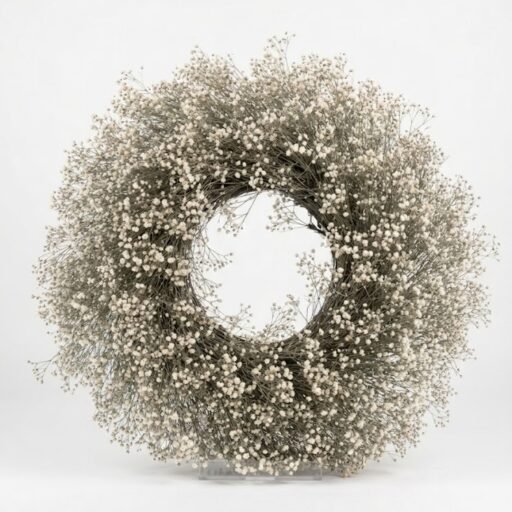 Dromerige Witte Gipskruid Krans